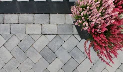 Aaltvedt Rådhus 1/2 XL belegningsstein gråmix