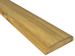 Altanrekke CU-impregnert furu flat rillet 34x145 mm