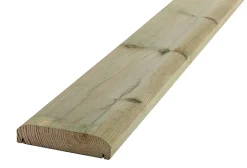 Altanrekke furu CU-impregnert 34x145 mm flat topp