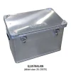Alukasse khiment ms47l med stable hjørner 550x350x245mm 1mm alu