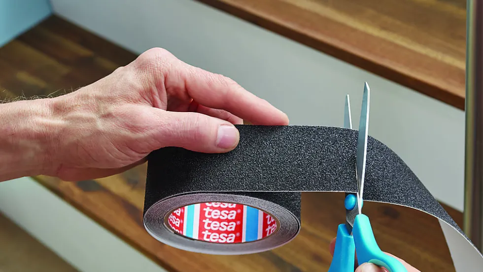 Antiskli tape sort 5 m x 25 mm