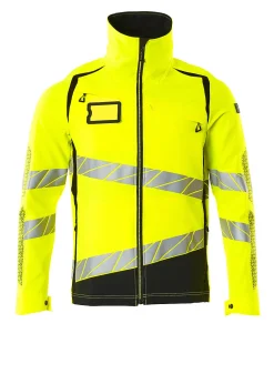 Arbeidsjakke 19009 gul/svart str. 2XL