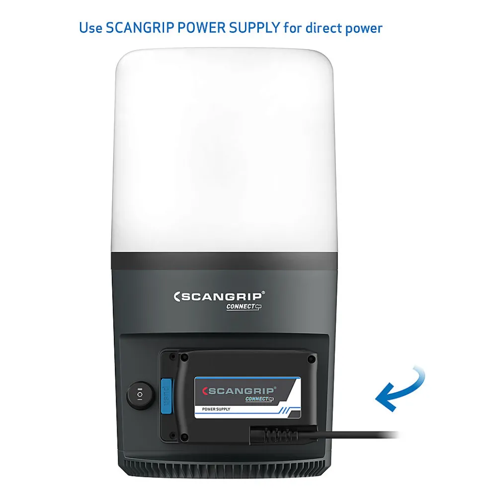 Arbeidslampe area 6 connect led scangrip