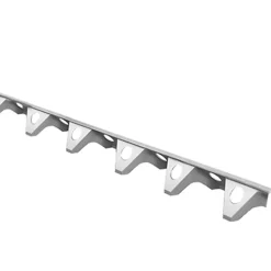 Armeringslist zig-zag 35 mm x 80 meter lilla