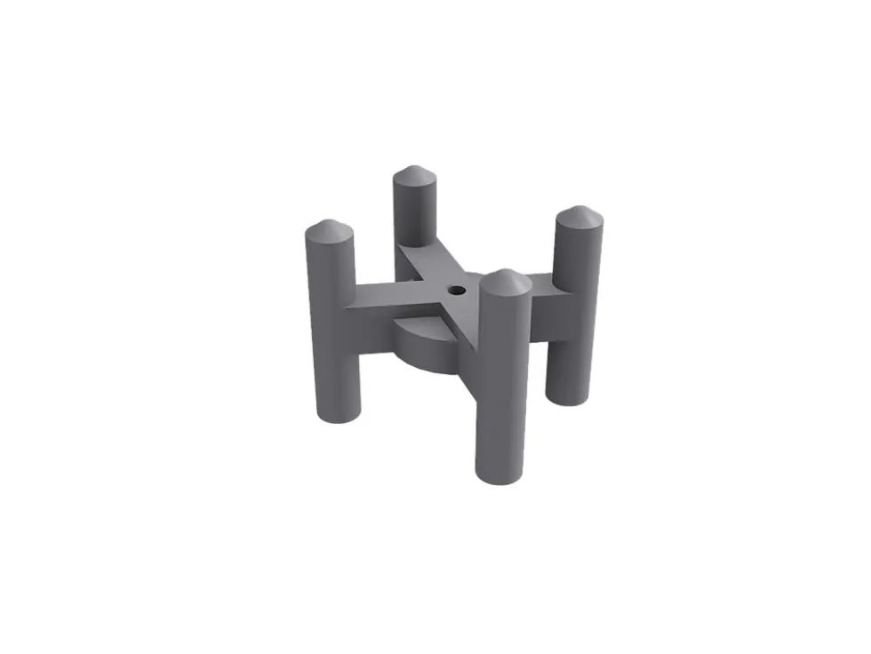 Armeringsstol for hardt underlag 16 mm