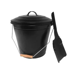 Askebøtte med lokk og spade