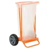 Avfallsstativ m/ hjul