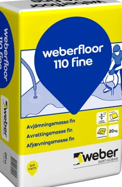 Avrettingsmasse floor 110 fine 20 kg