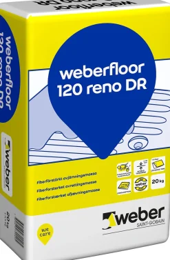Avrettingsmasse floor 120 reno 20 kg
