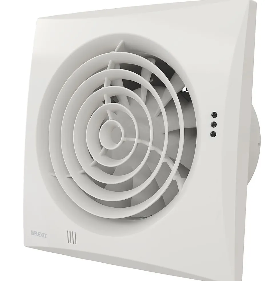 Baderomsvifte Silent Eco 125 std