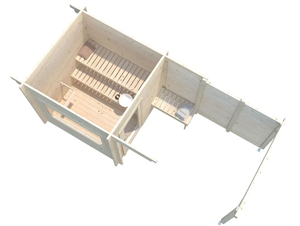 Badstue Sanna 4,1+5,9 m2