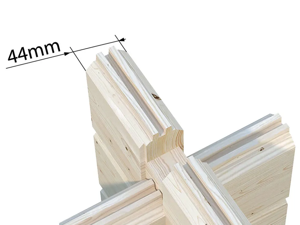 Badstue Sanna 4,1+5,9 m2