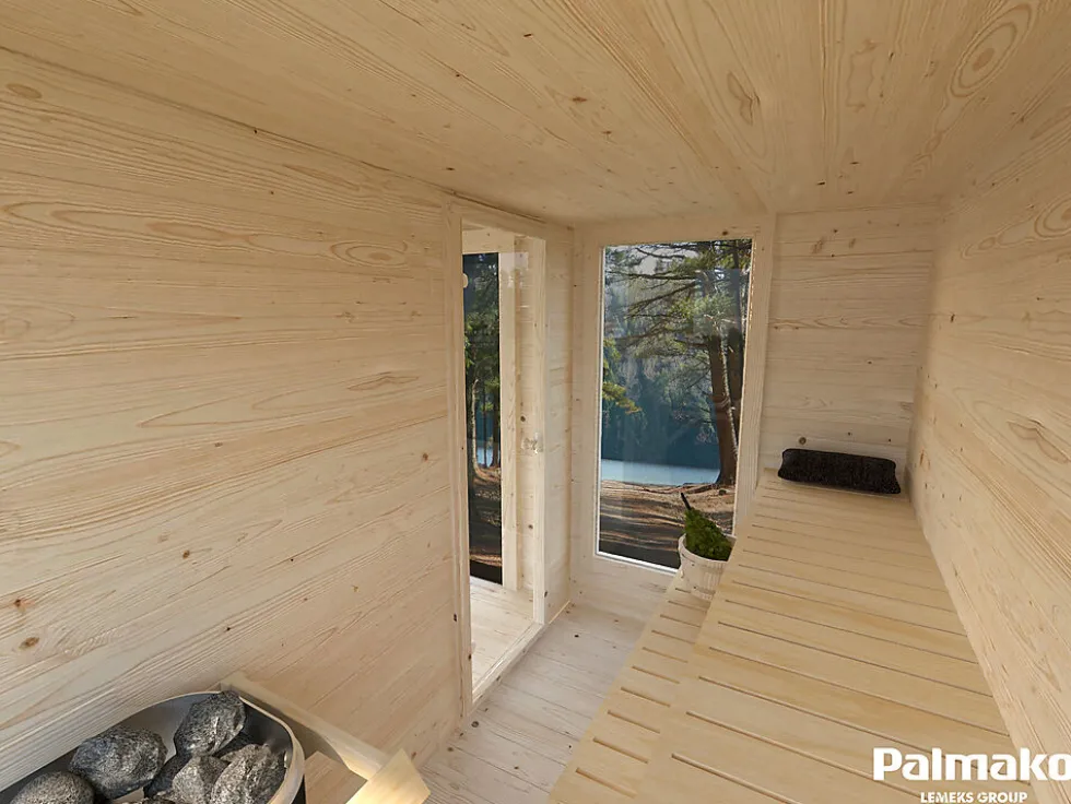 Badstue Sanna 12,8 m2 Slide+