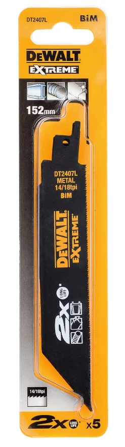 Bajonettsagblad Extreme 14/18 tenner 152 mm 5 stk