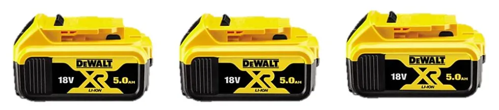 Batteri kit DCB184P3-XJ 18 v xr 3x 5Ah