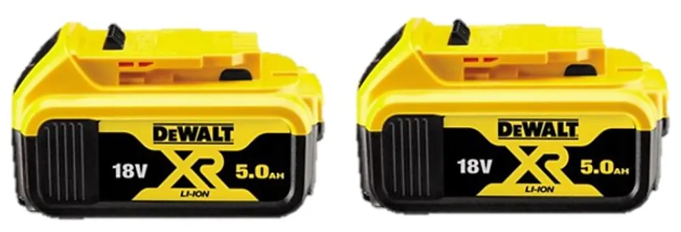 Batteri kit DCB184P2-XJ 18 v xr 2x 5Ah