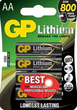 Batteri lithium AA 1,5 volt