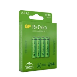Batteri ReCyko AAA oppladbar 950 mAh 4pk
