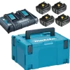 Batterisett 4x18 volt 6Ah DC18RD