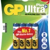 Batteri Ultra Plus Alkaline GP 24AUP AAA/LR03 4 stk