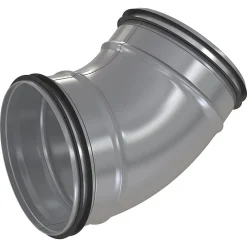 Bend 45° m/pakning Ø 125