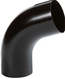 Bend stål sort 90mm isola takrenne