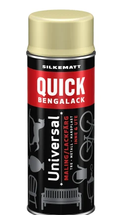 Bengalack spray 400ml naturlig silkematt