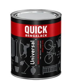 Bengalack universal sort silkematt 0,75 liter