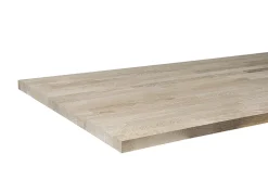 Benkeplate heltre eik A/B rettkant 30x3620x635 mm ubehandlet
