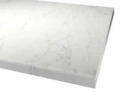 Benkeplate laminat postform lava black