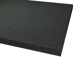 Benkeplate laminat postform lava black