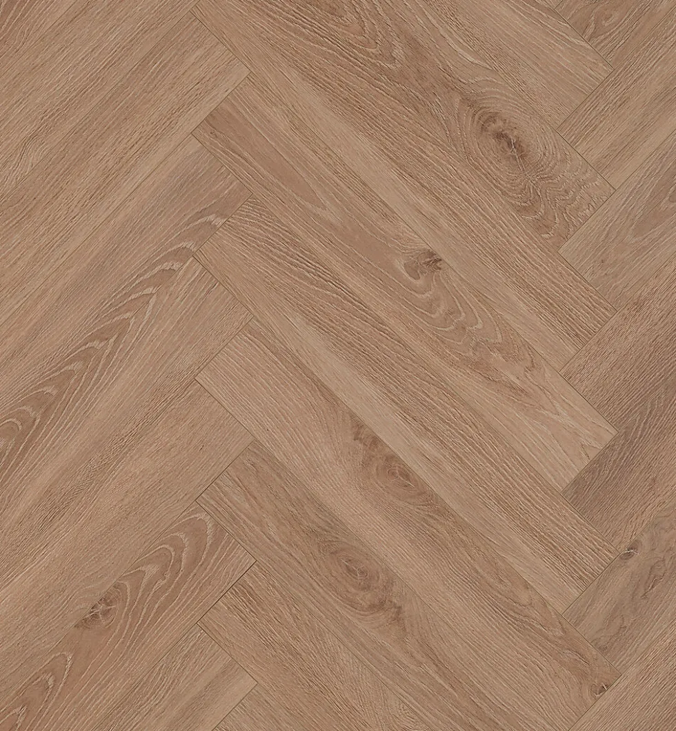 BerryAlloc Chateau+ A Bloom Light Brown fiskeben laminatgulv