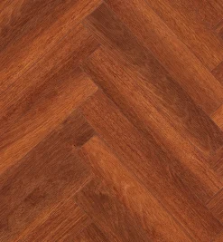 BerryAlloc Chateau+ A Merbau Brown fiskeben laminatgulv