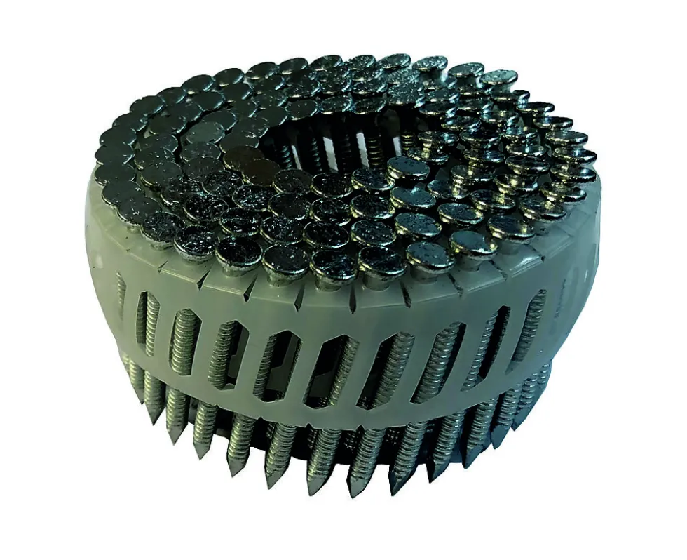 Beslagspiker plastcoil 4x60 z a1600 mft elektrolytisk forsinket ringet