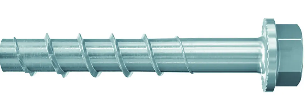 Betongskrue FBS II CP varmgalvanisert 6 kant 10x140 mm us 50 stk
