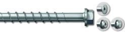 Betongskrue UC FBS II 8x90 A50 ultracut elforzinket 6-kant Tx40 tfix=40/25