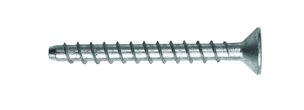 Betongskrue 8x10/95 senk a4 a25 t45 forsenket bi-metall