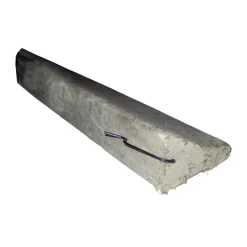 Betong trekantstang m/ krok 40x333 mm