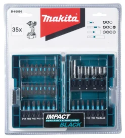Bitssett B-66880 35 deler 1/4"
