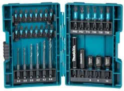 Bitssett B-66896 33 deler 1/4"