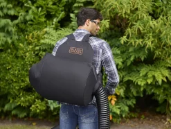 Black+Decker løvblåser 2900W 3-i-1 med ryggsekk
