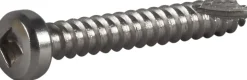 Blikkskrue rustfri 3,5 x 25 mm 200 stk