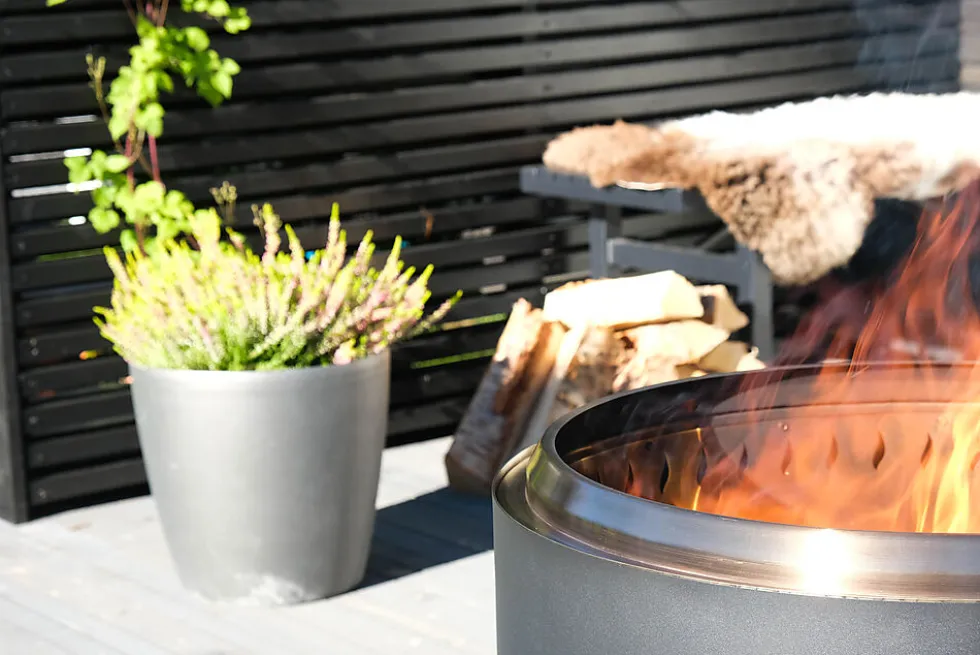 Bålpanne Smokeless sort