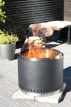 Bålpanne Smokeless sort