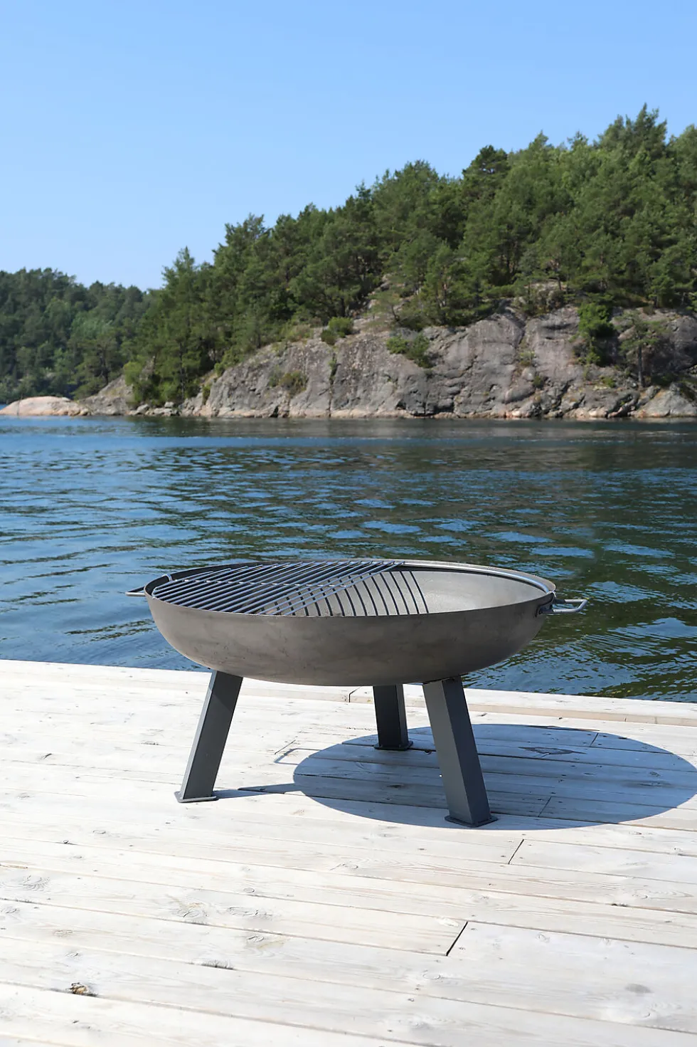 Bålpanne støpejern 55 cm