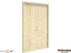 Boddør dobbel uten vindu Palmako 130x200
