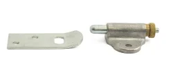 Bokslås 100 aluminium med sluttstykke rett