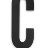 Bokstav Work svart C