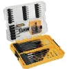 Bor-bitssett 57st m/flatbor dt70758 dewalt