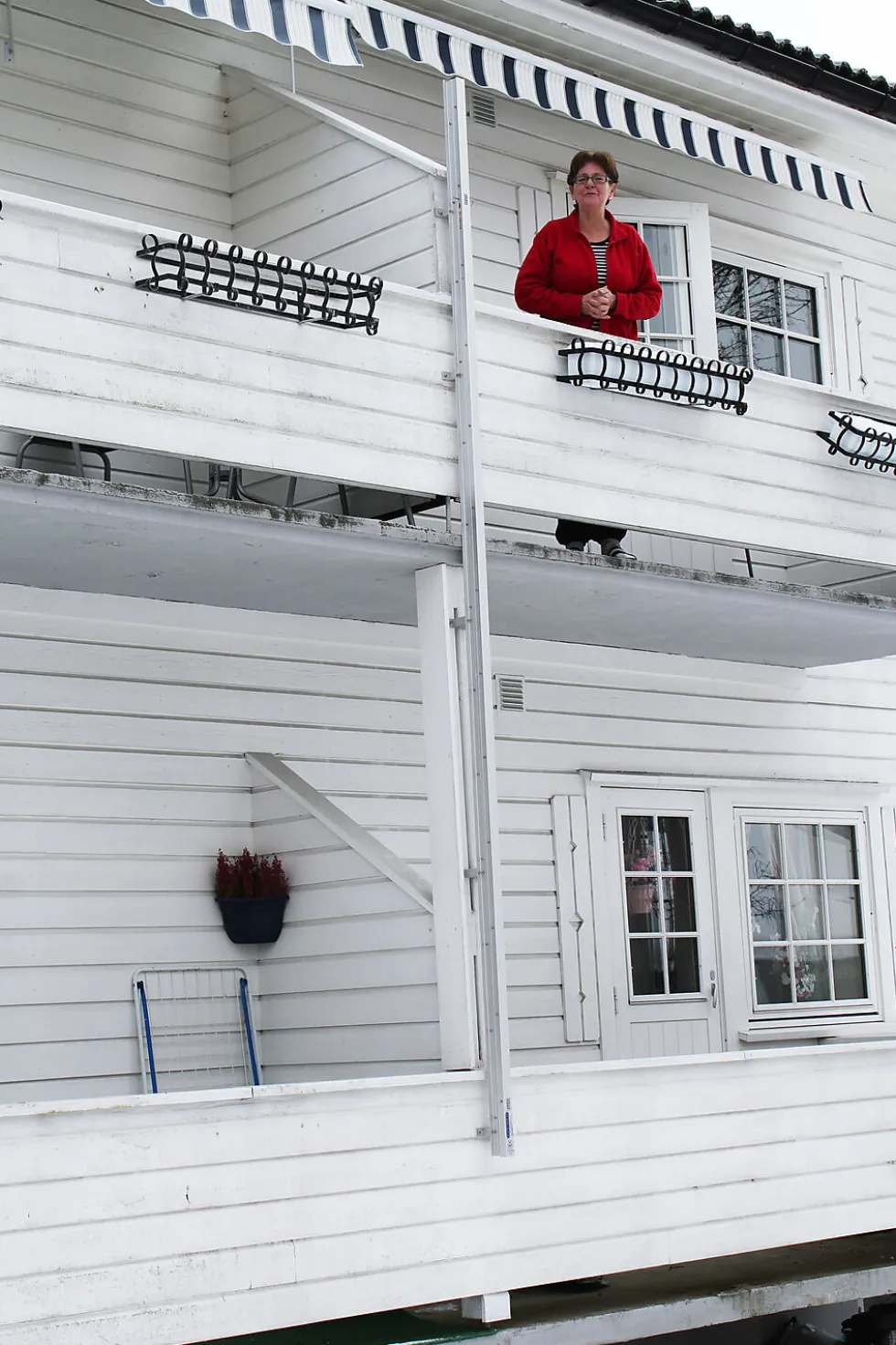 Brannstige proff 390cm eloksert